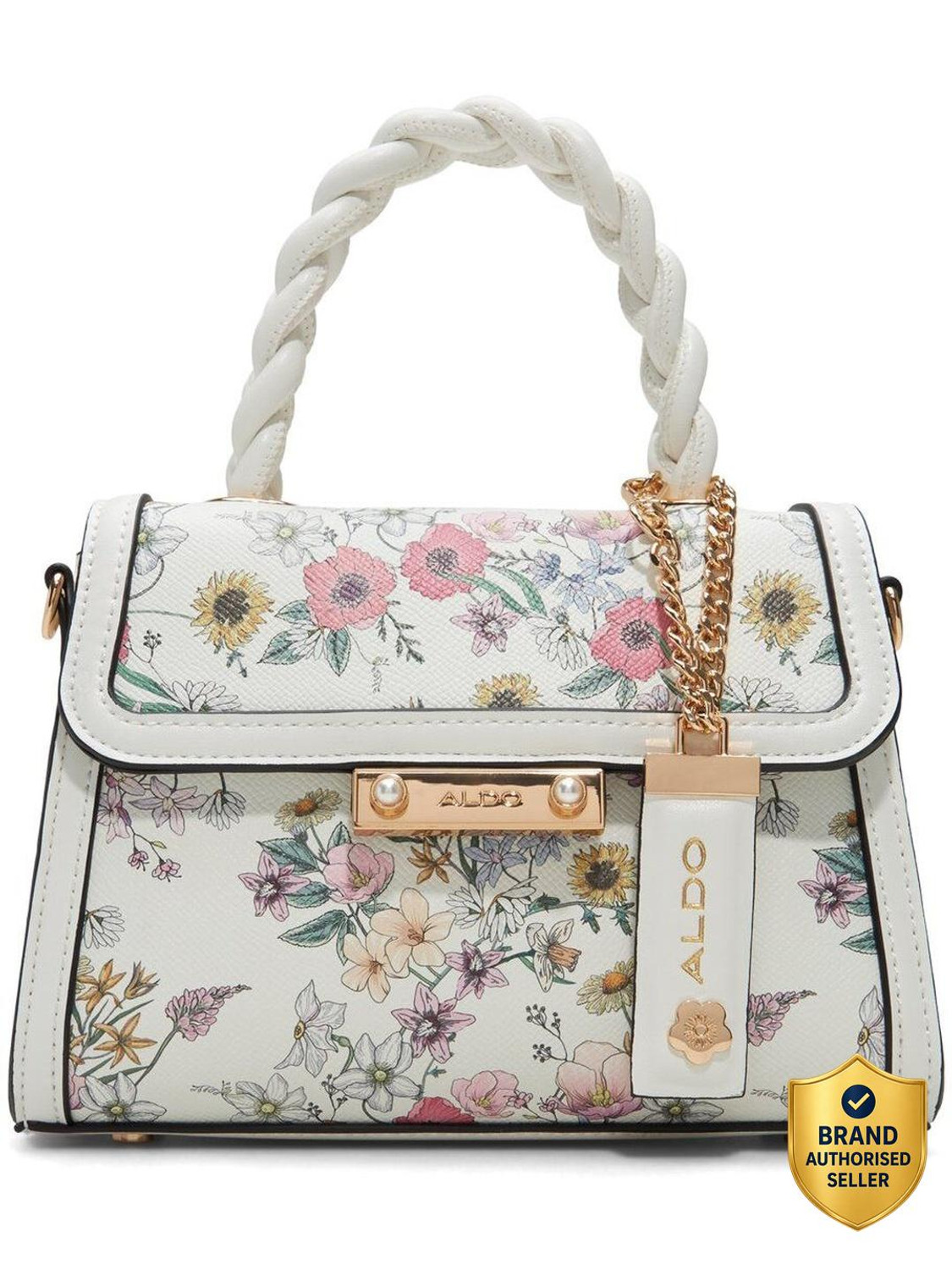 Image of ALDO Women Purple Messenger Bag