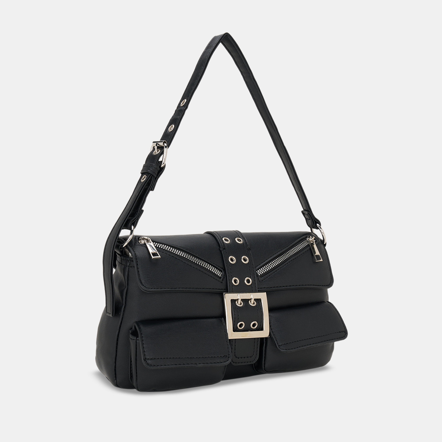 Image of Forever Glam By Pantaloons Black Sling Bag Sling Bag