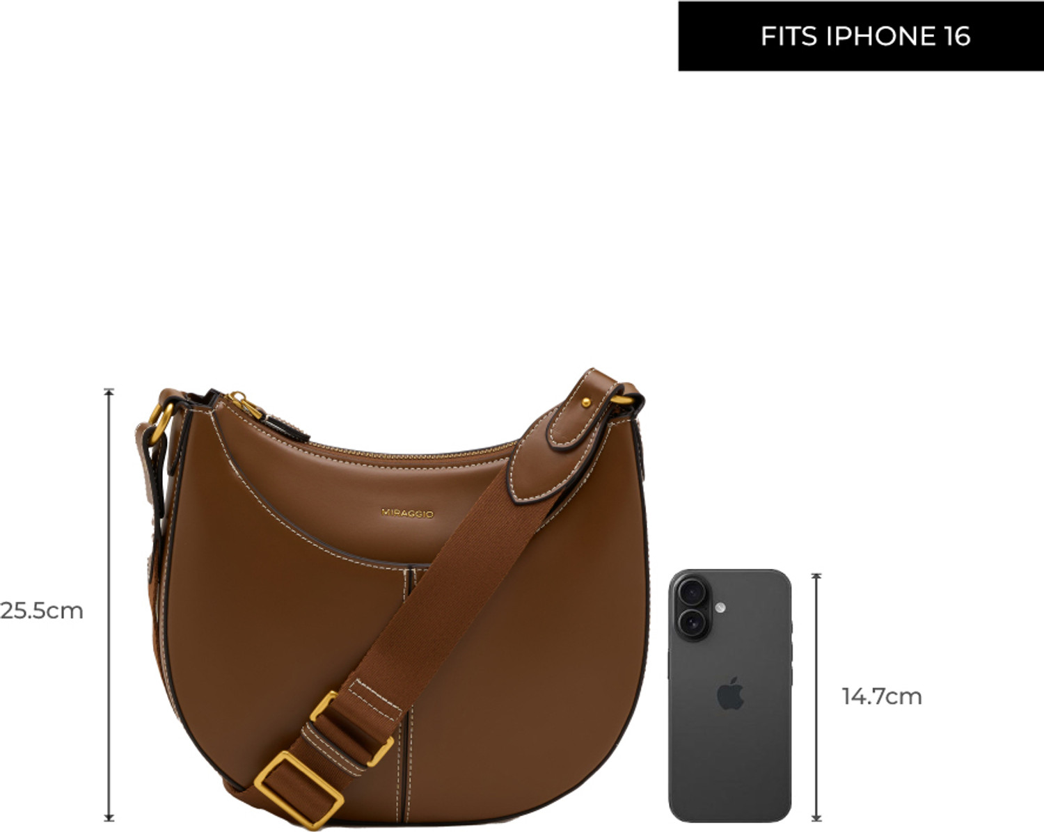 Image of Miraggio Women Brown Hobo