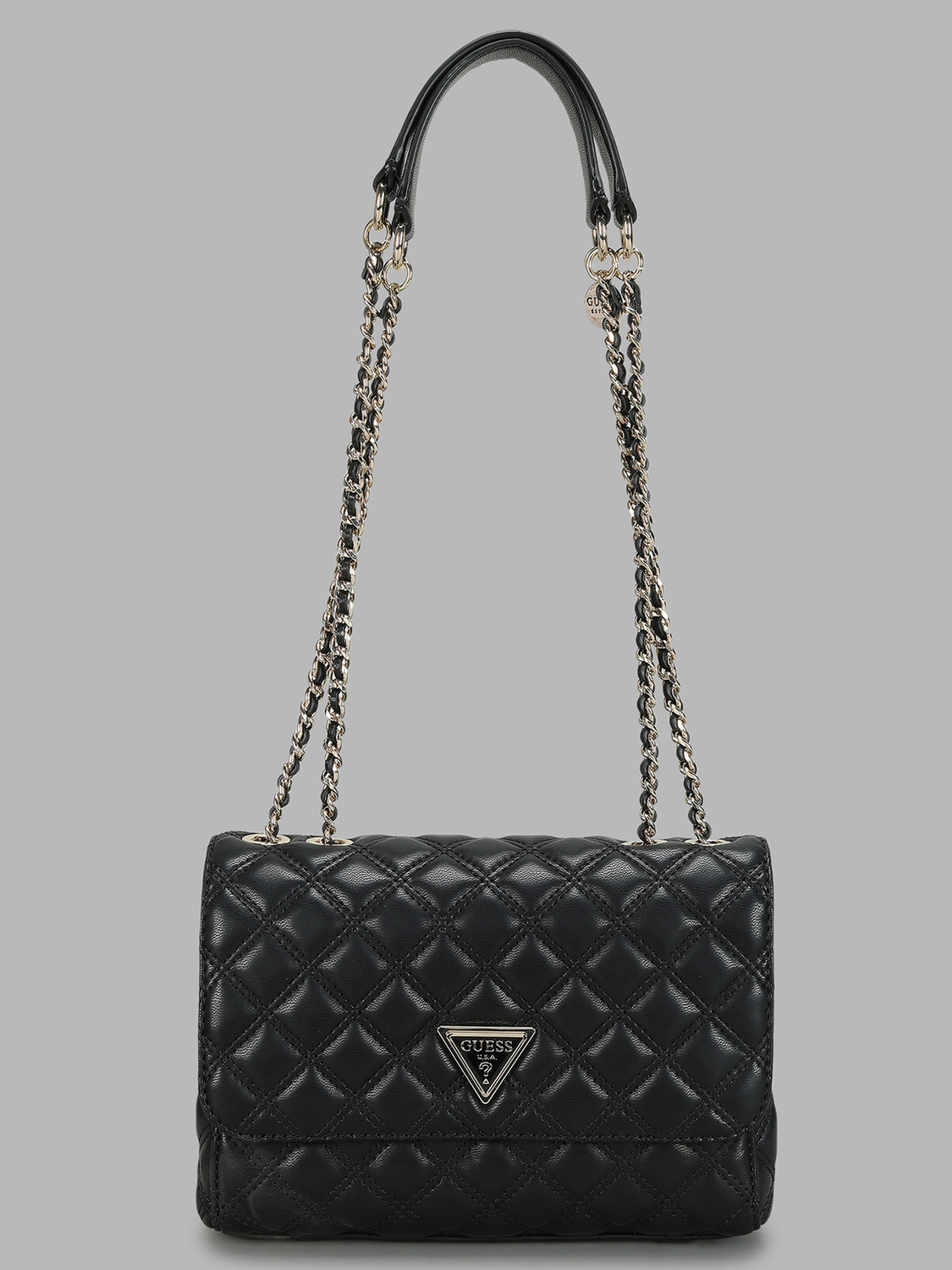 Image of GUESS Women Black Shoulder Bag