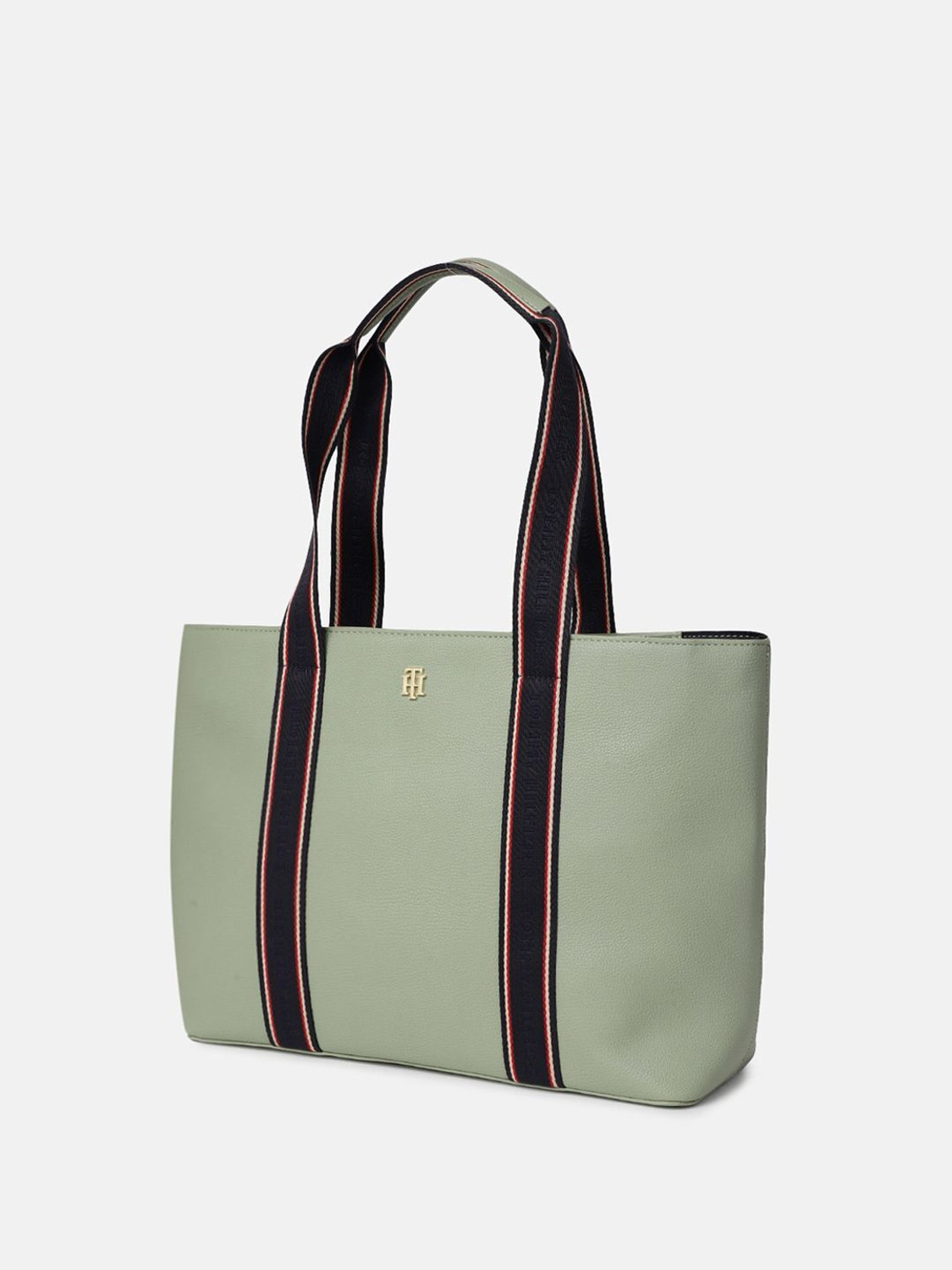 Image of TOMMY HILFIGER Women Green Shoulder Bag