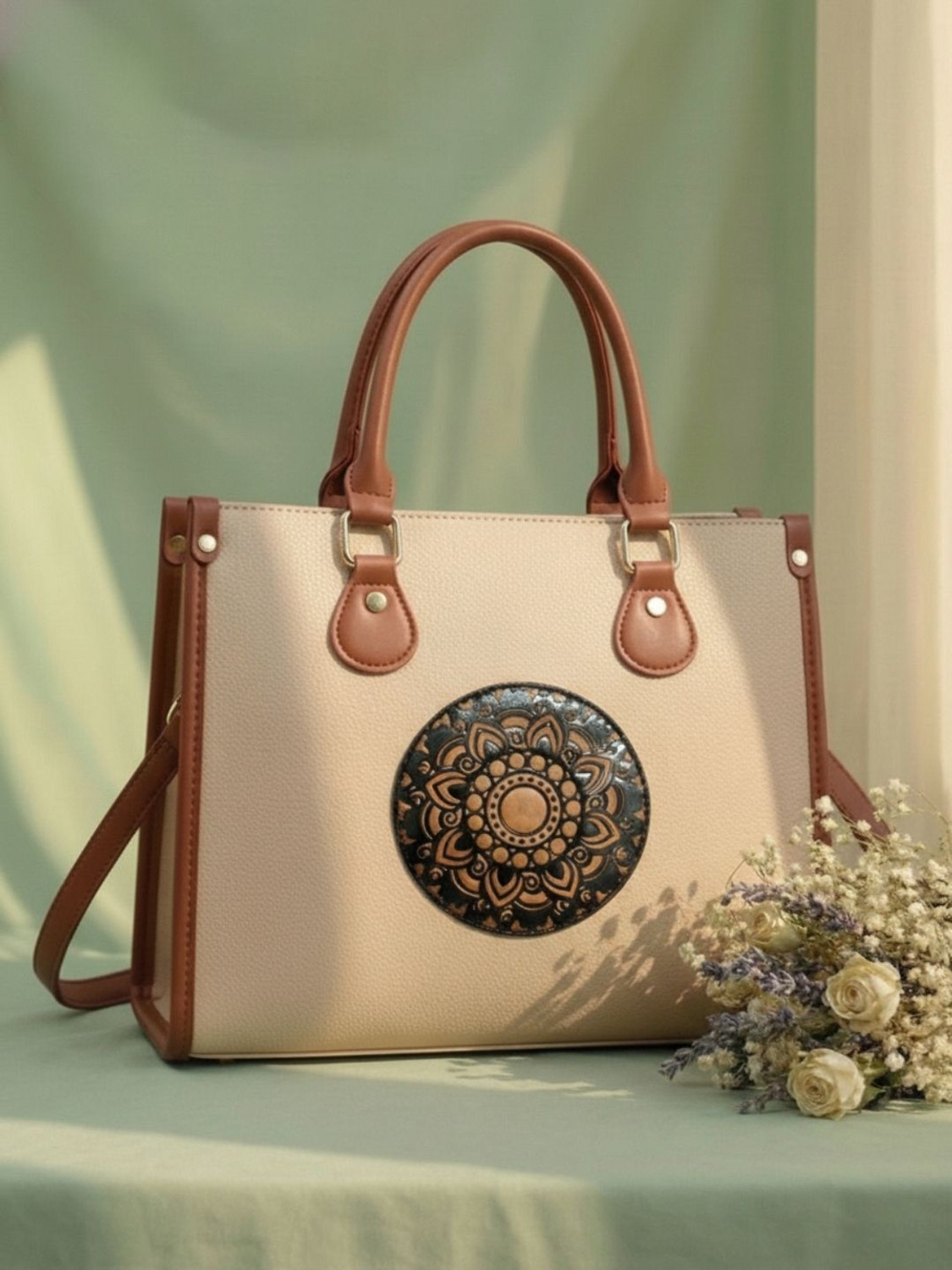 Image of LIKE STYLE Women Beige Tote