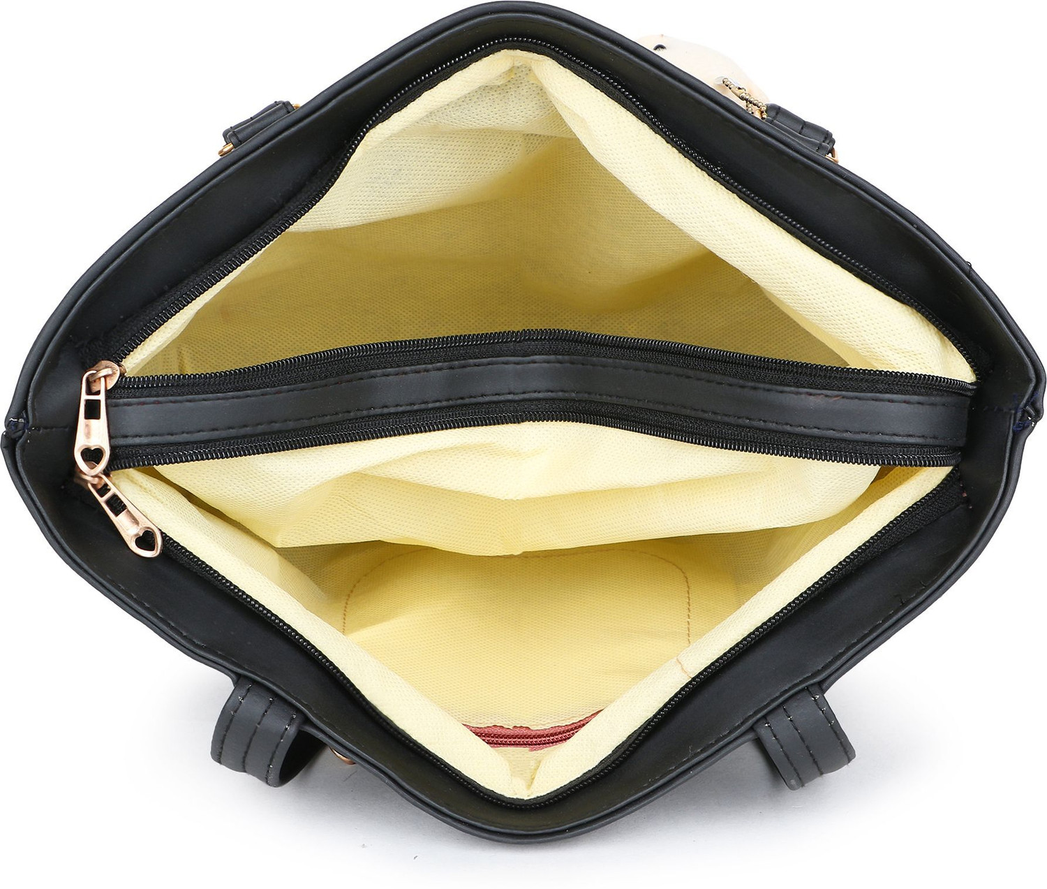 Image of claspNclutch Women Black Handbag