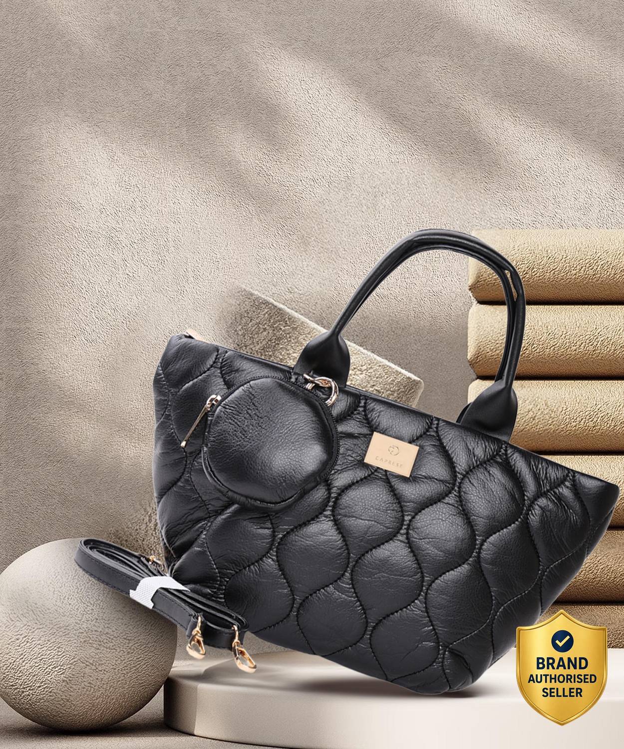Caprese Women Black Tote