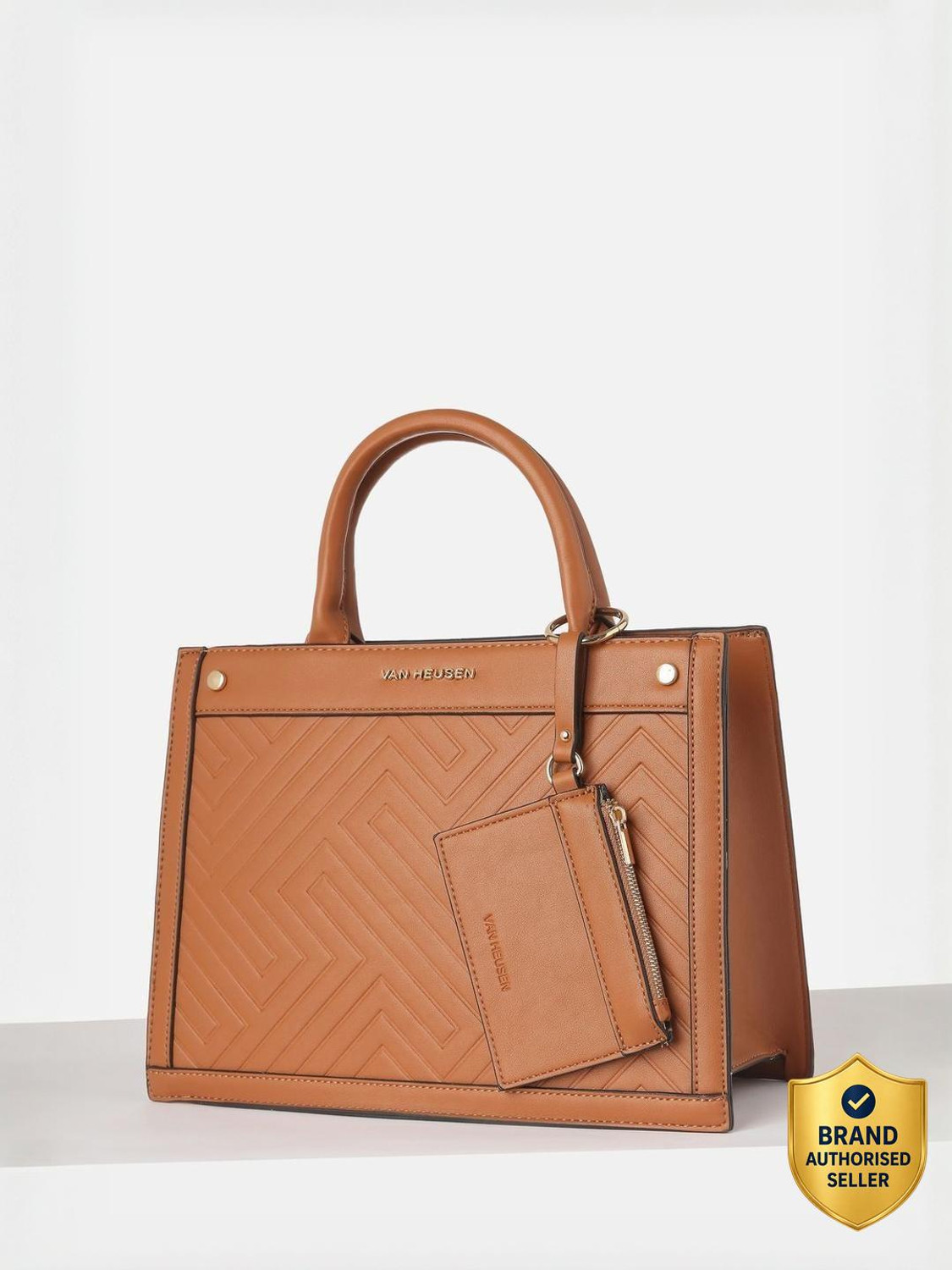 VAN HEUSEN Women Beige Handbag