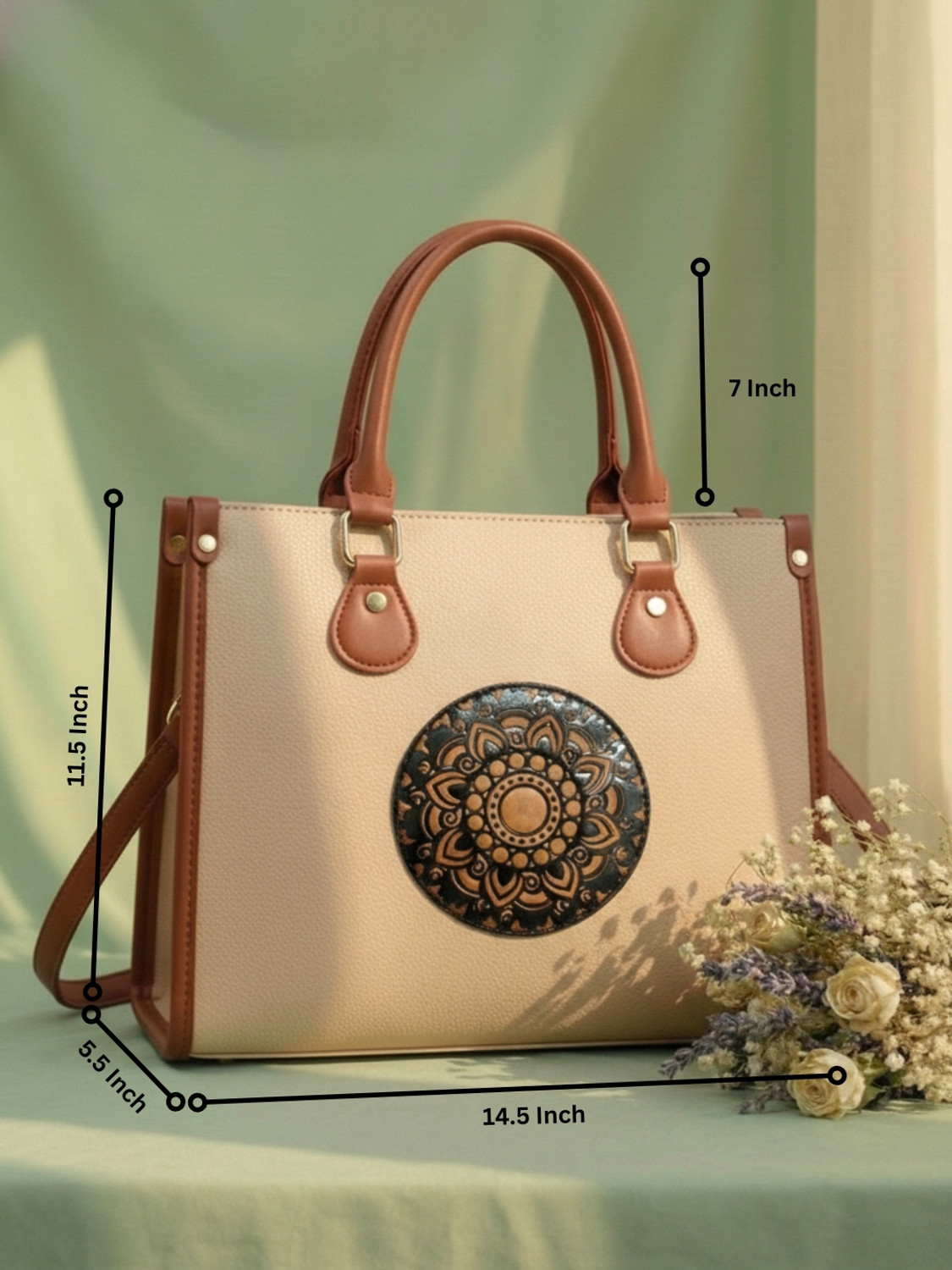 Image of LIKE STYLE Women Beige Tote