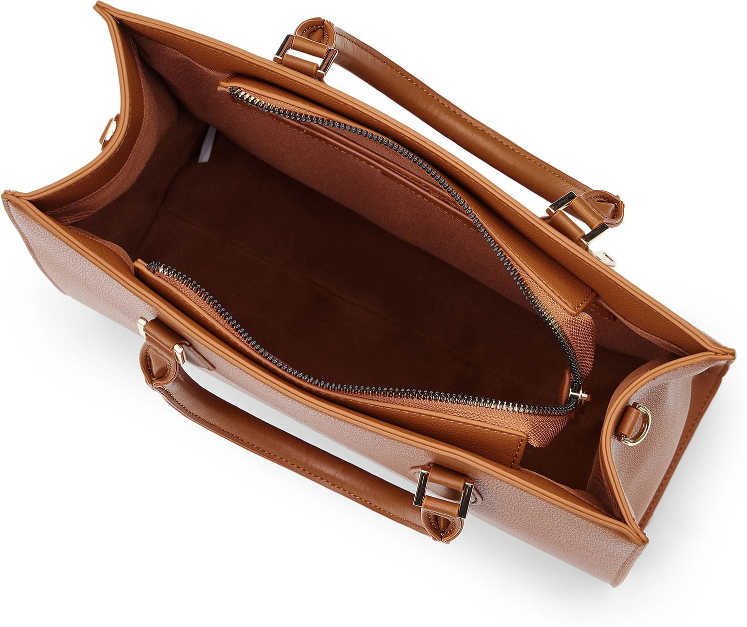 Image of Miraggio Women Brown Satchel