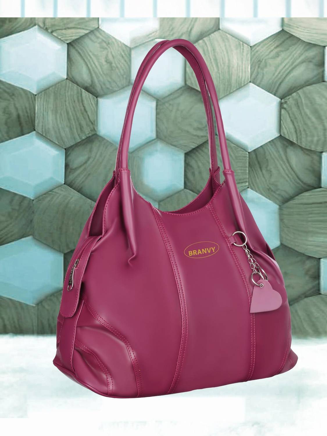 BRANVY Women Maroon Shoulder Bag