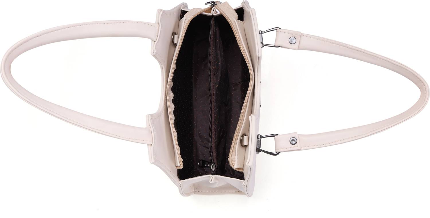 Ross Brown Women Beige Handbag - Image 3