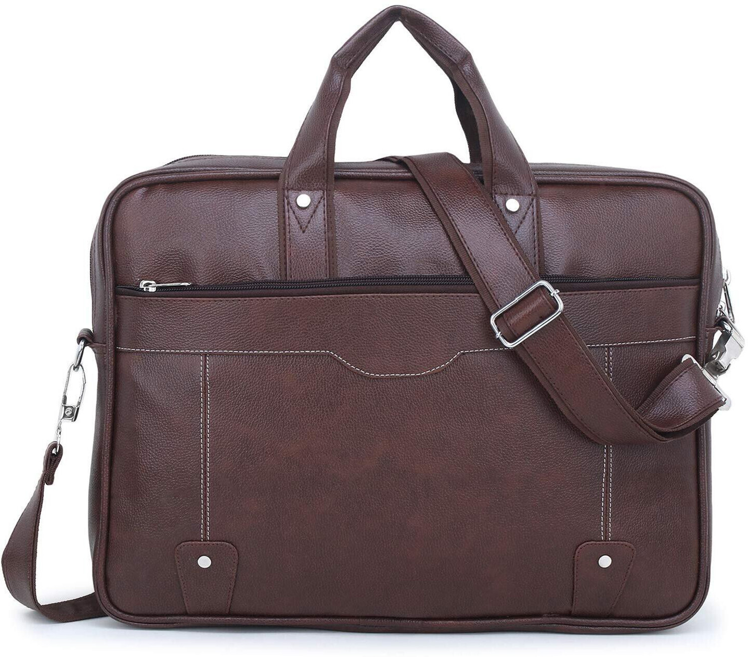 Image of ZipCraze Men Brown Messenger Bag