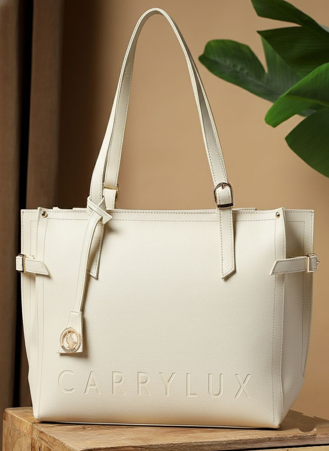 Image of CarryLux Women Beige Tote