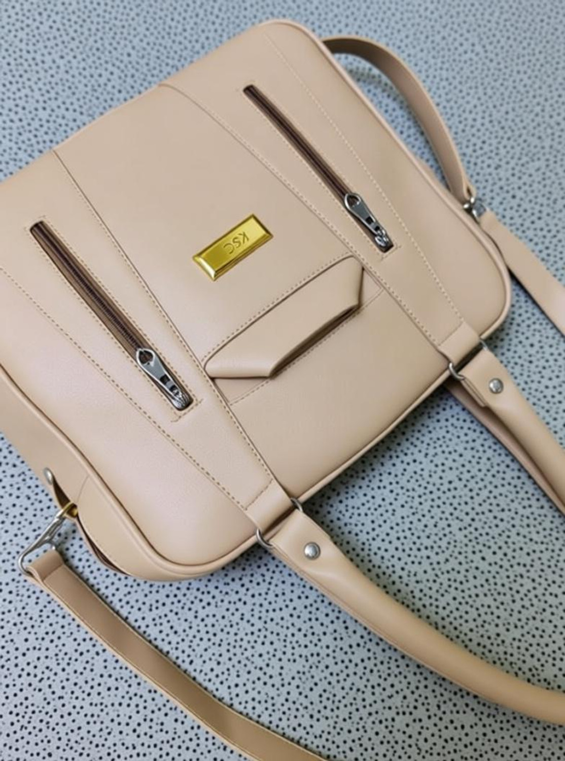 Image of Khatushyam collection Women Beige Hobo