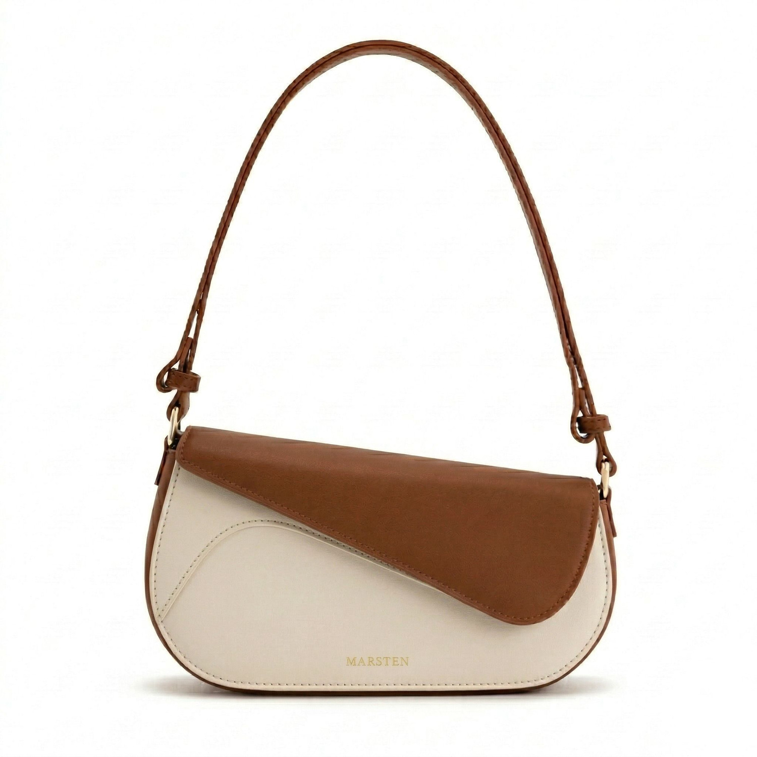 Image of MARSTEN Women Beige Shoulder Bag