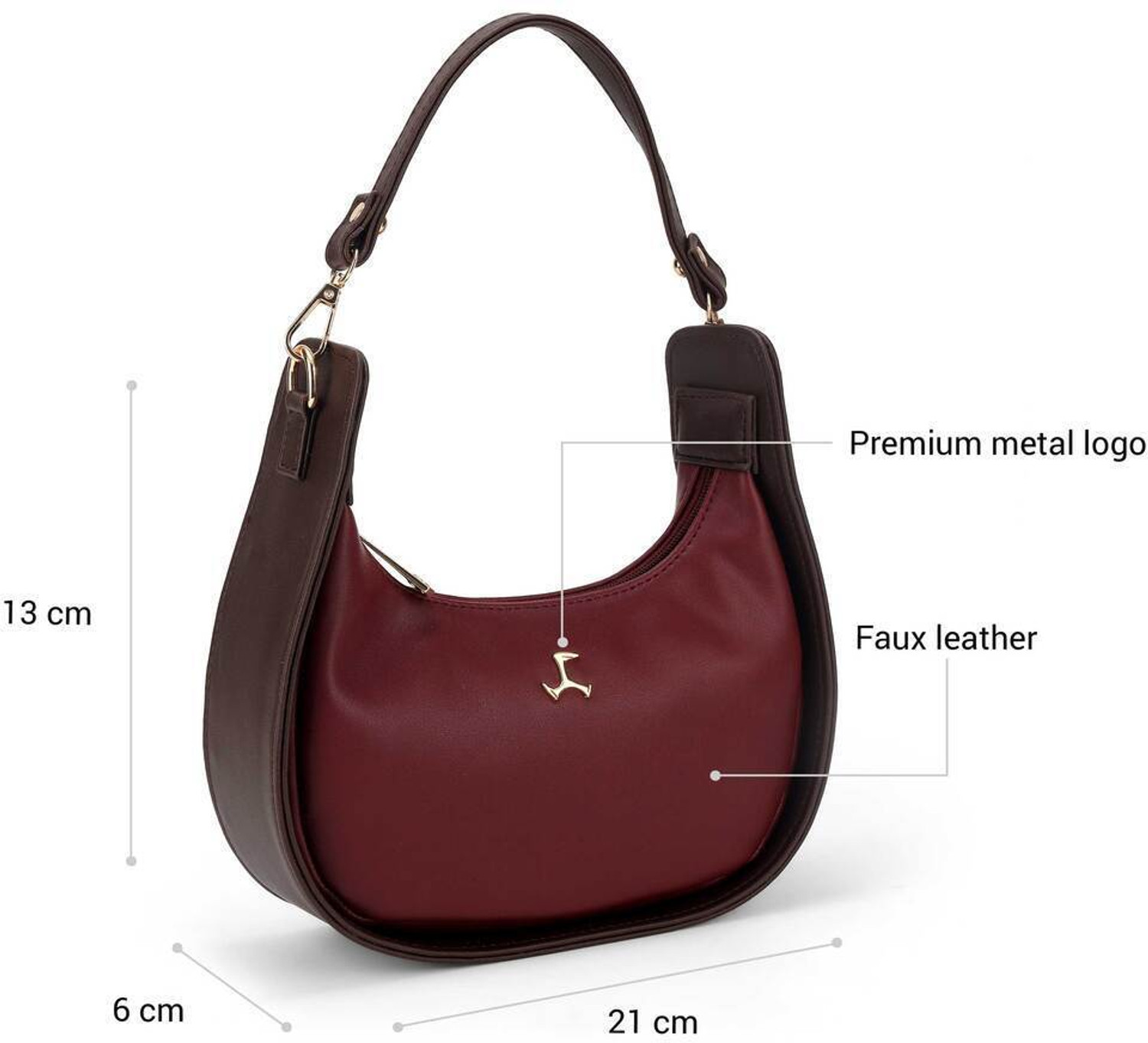 Image of MOCHI Women Maroon Sling Bag