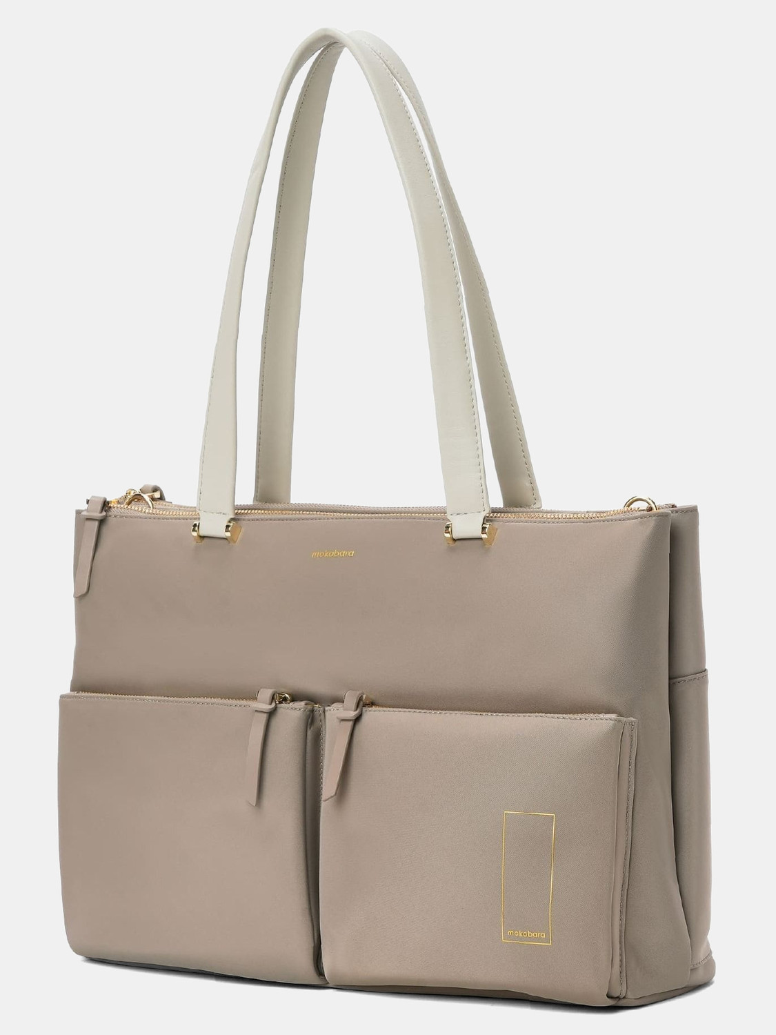Image of Mokobara Men & Women Brown Tote
