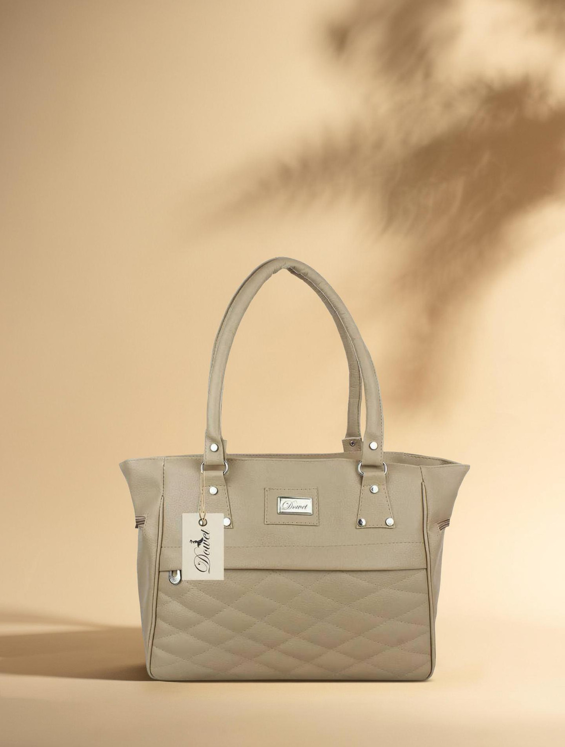 Image of Dowet Women Beige Hand-held Bag