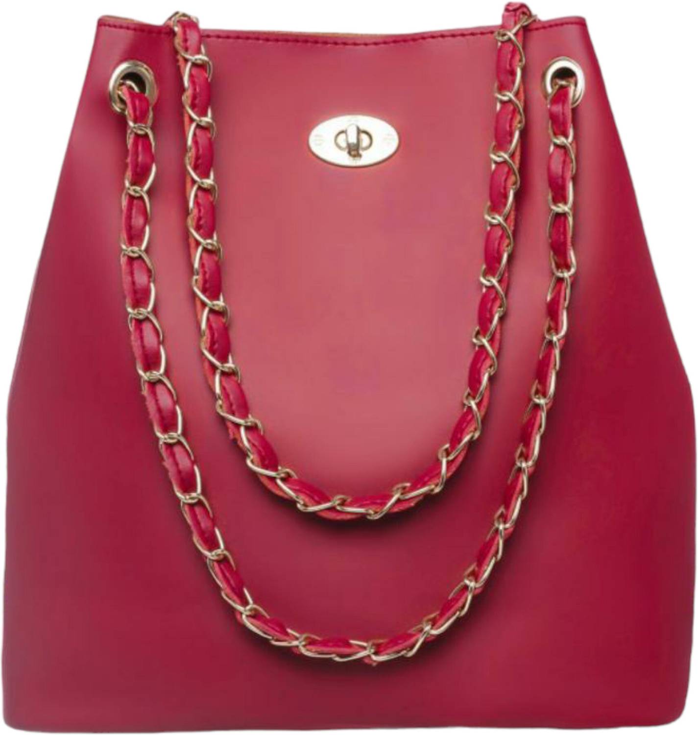 ALONZO Girls Red Hand-held Bag