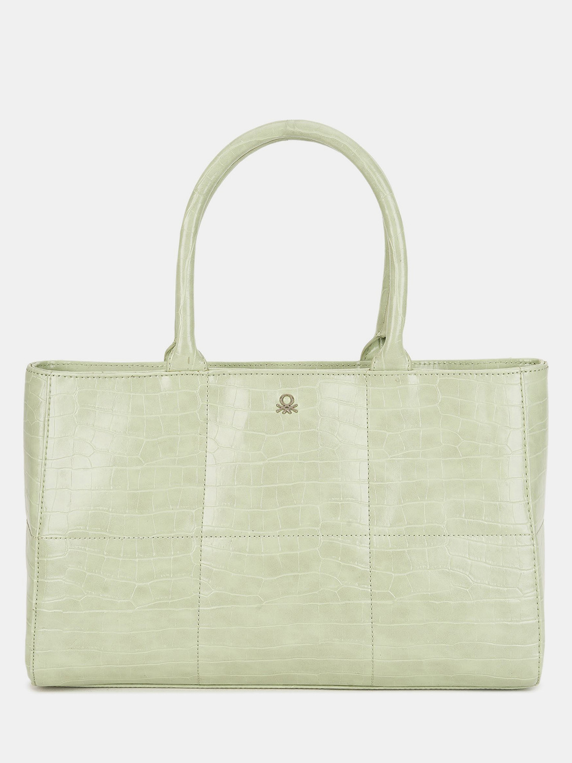 Image of United Colors of Benetton Women Green Hand-held Bag