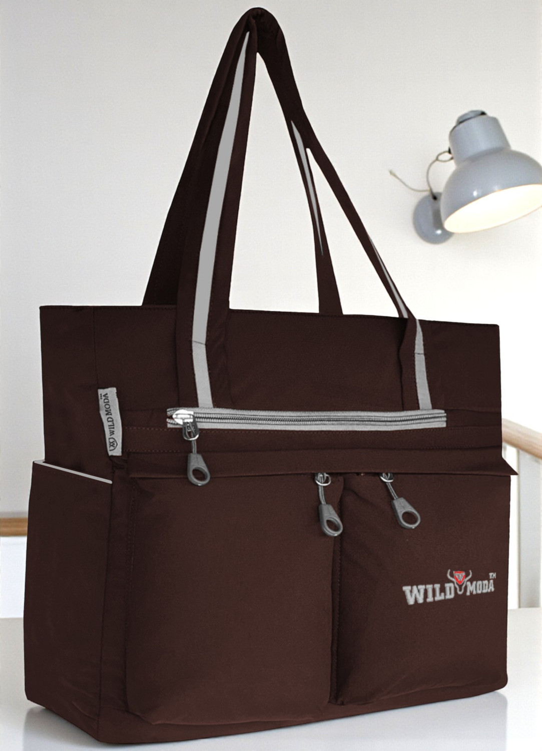 Image of Wildmoda Women Brown Shoulder Bag