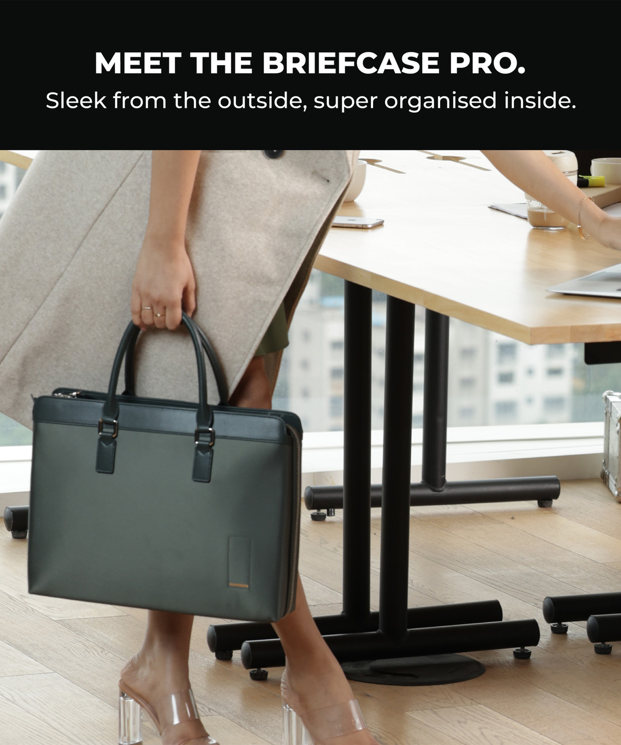 Image of Mokobara Men & Women Green Messenger Bag