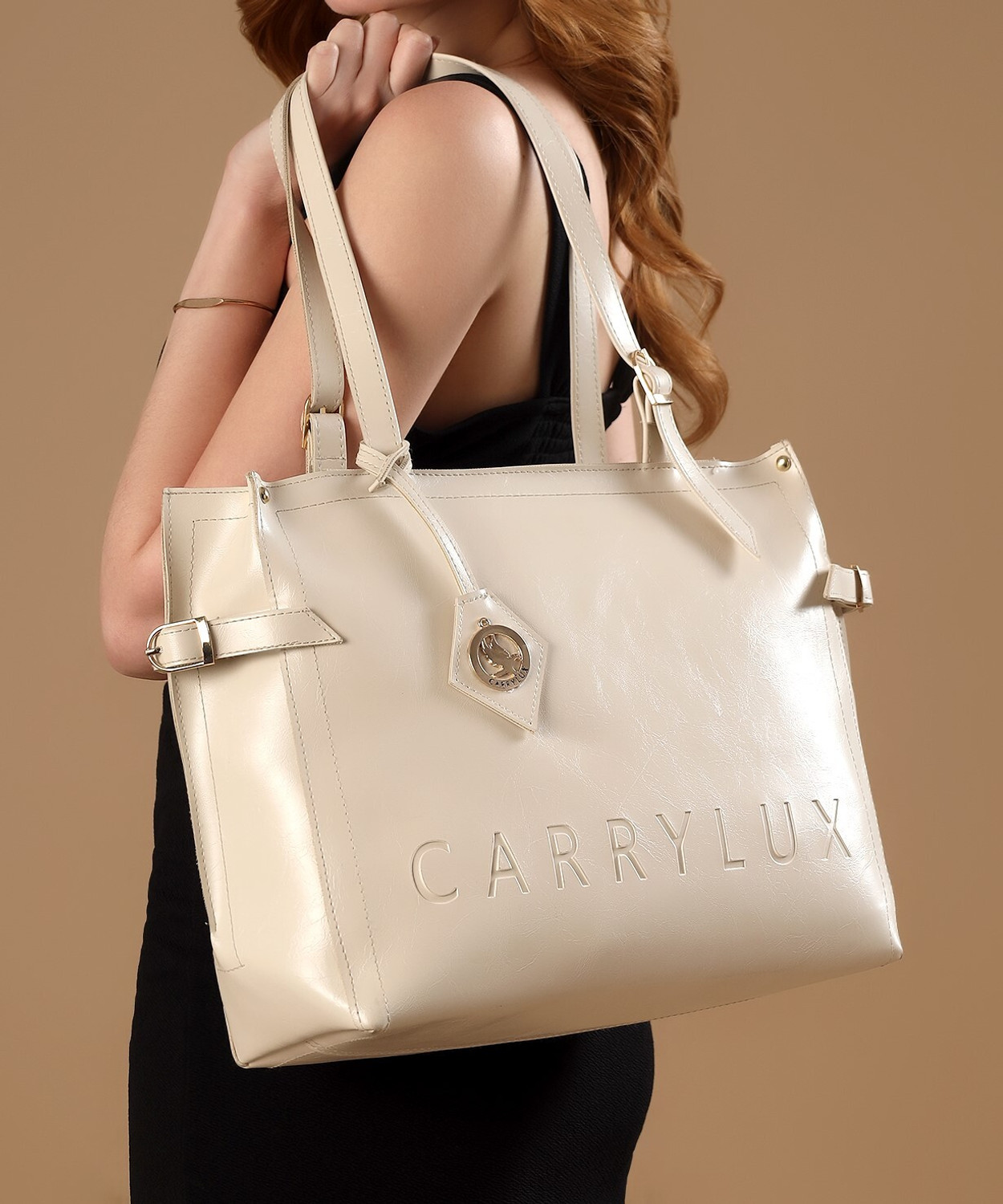 Image of CarryLux Women Beige Tote