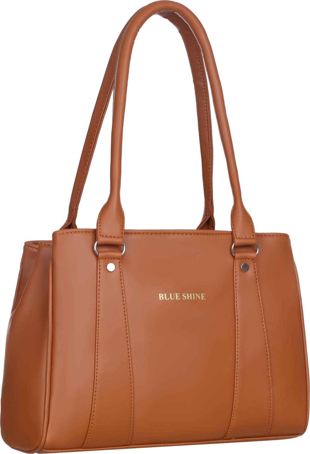 Blue Shine Women Tan Handbag