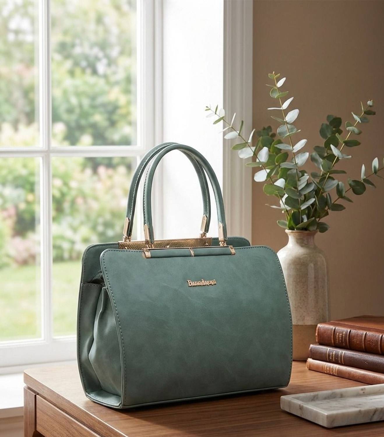 Brandroot Women Brown Hand-held Bag