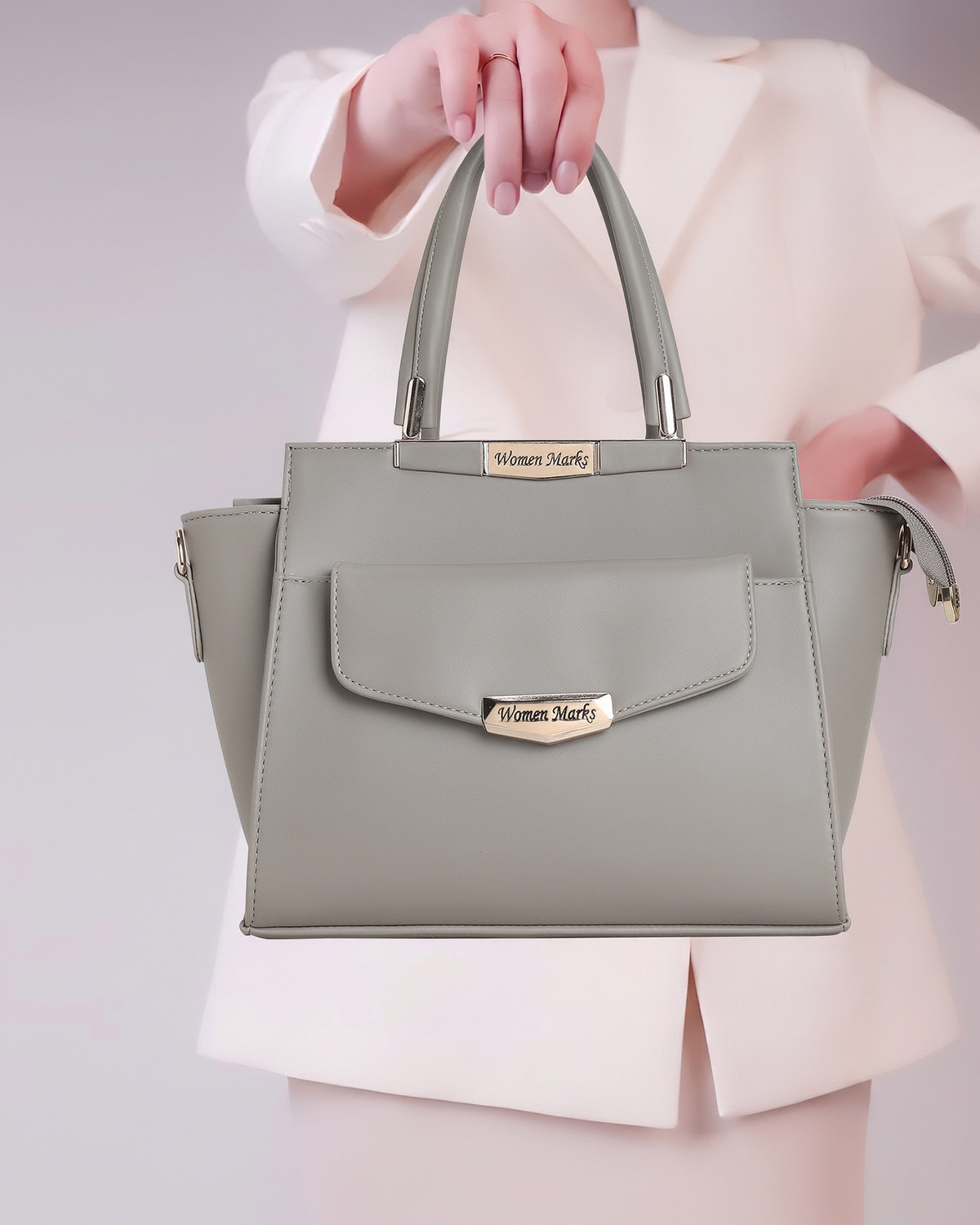 Image of Women Marks Women Khaki Hand-held Bag