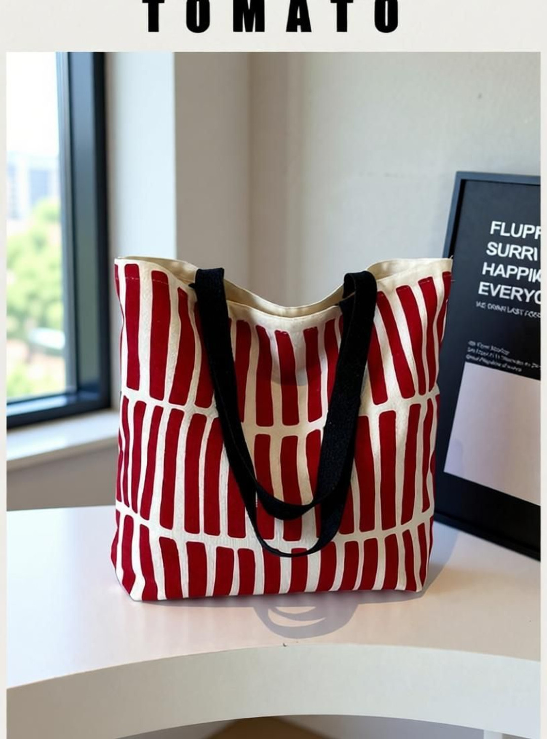 Image of THE SACK CO Women Red Tote