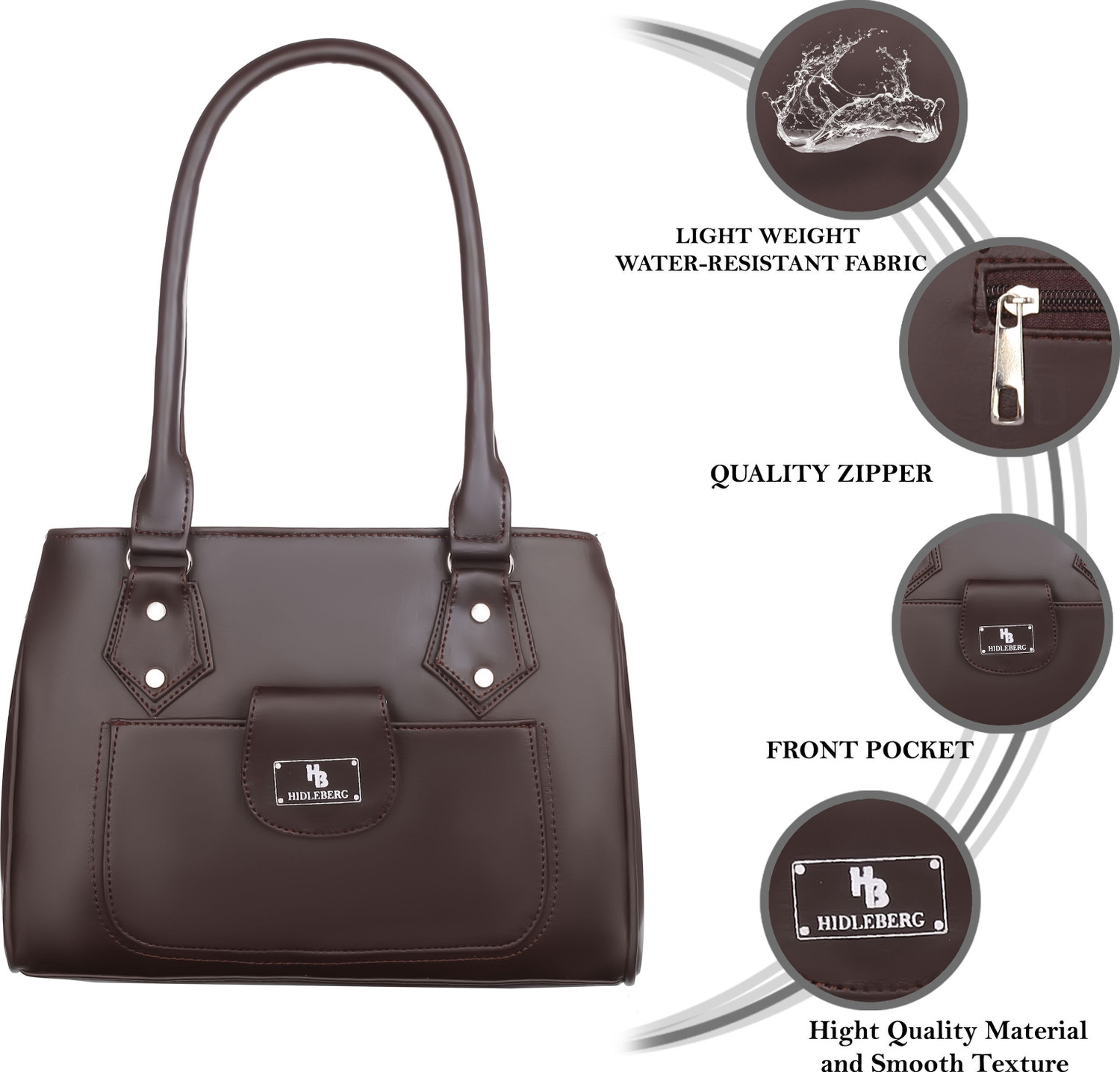 Image of Hidle Berg Women Khaki Messenger Bag