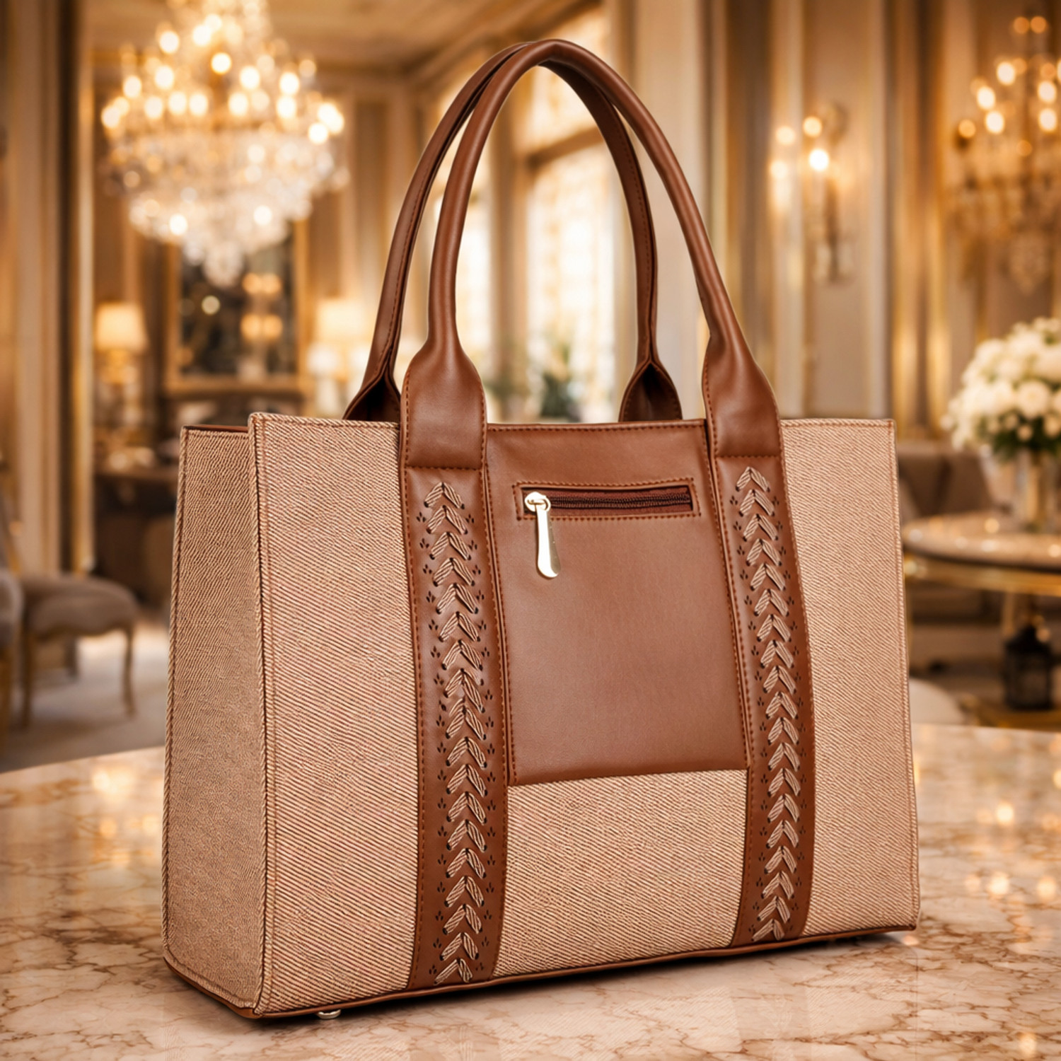 Image of Parsley Women Tan Tote