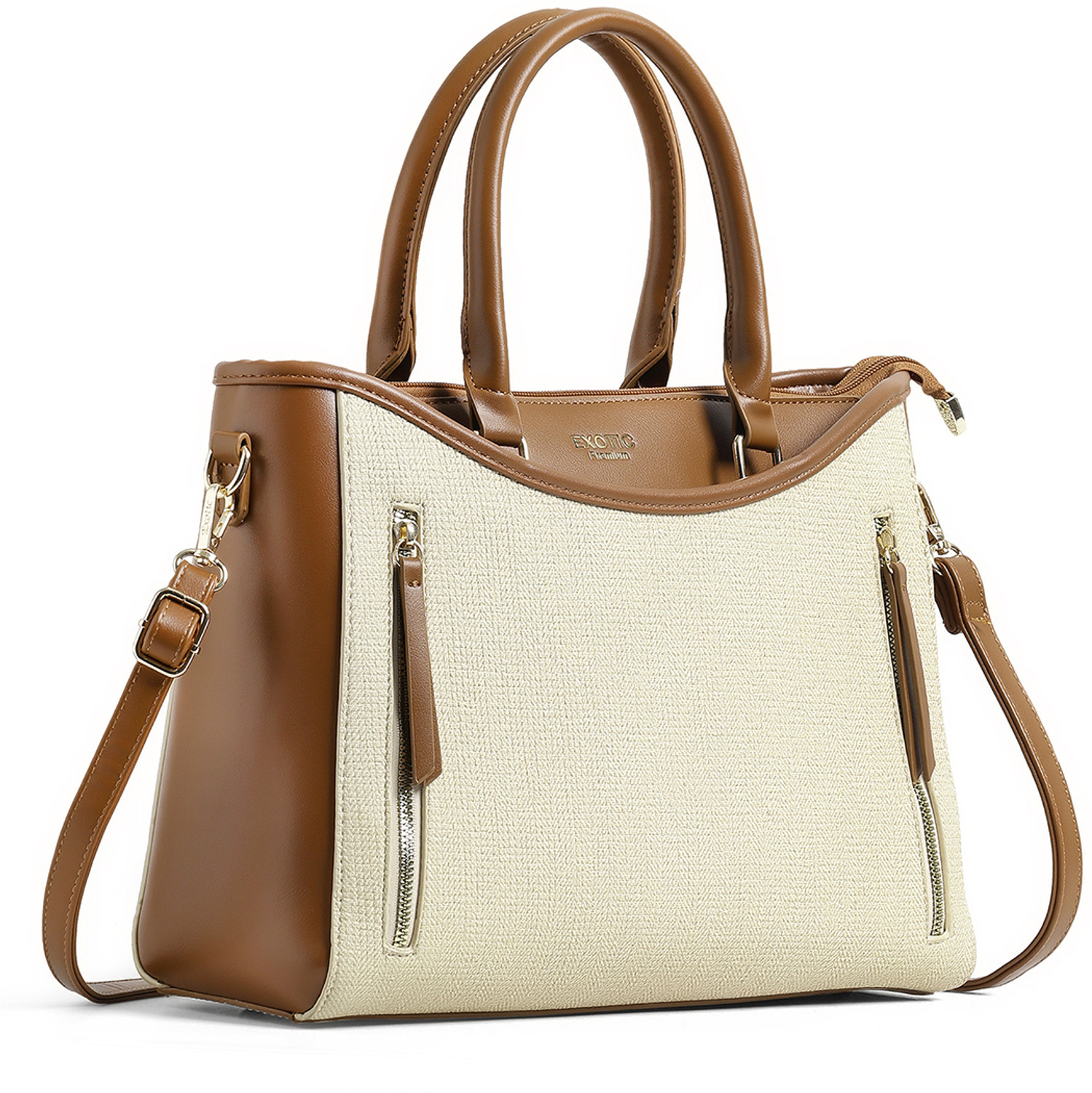 Image of Exotic Women Beige Messenger Bag