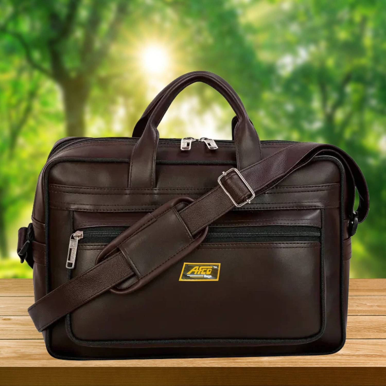 Afco Bags Men & Women Brown Messenger Bag