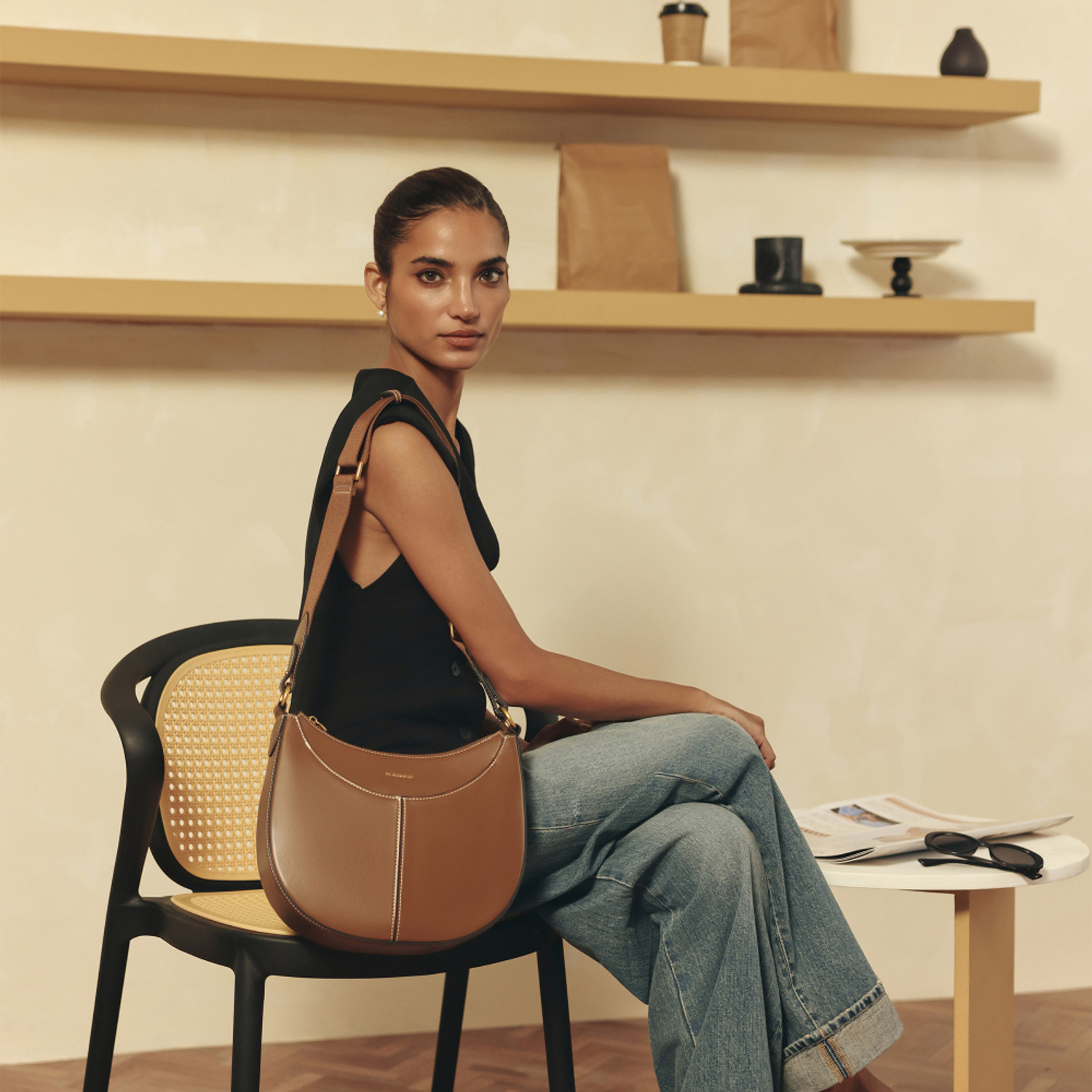 Image of Miraggio Women Brown Hobo