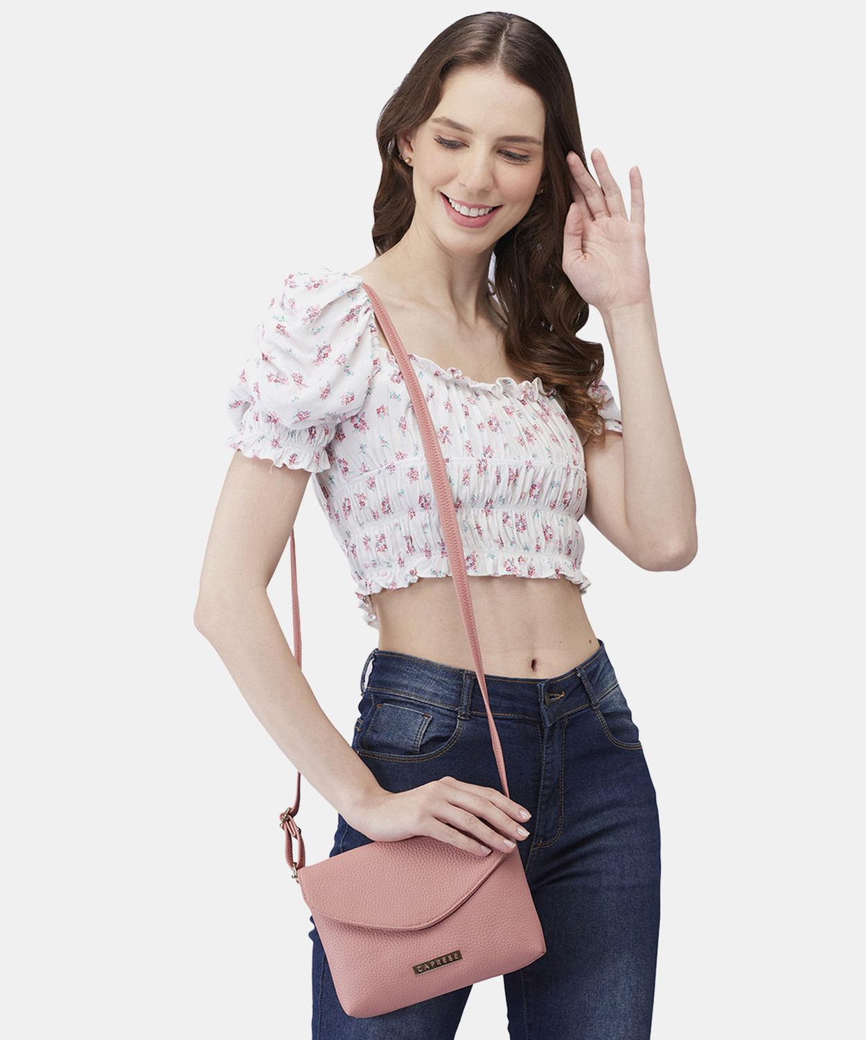 Image of Caprese Women Pink Sling Bag