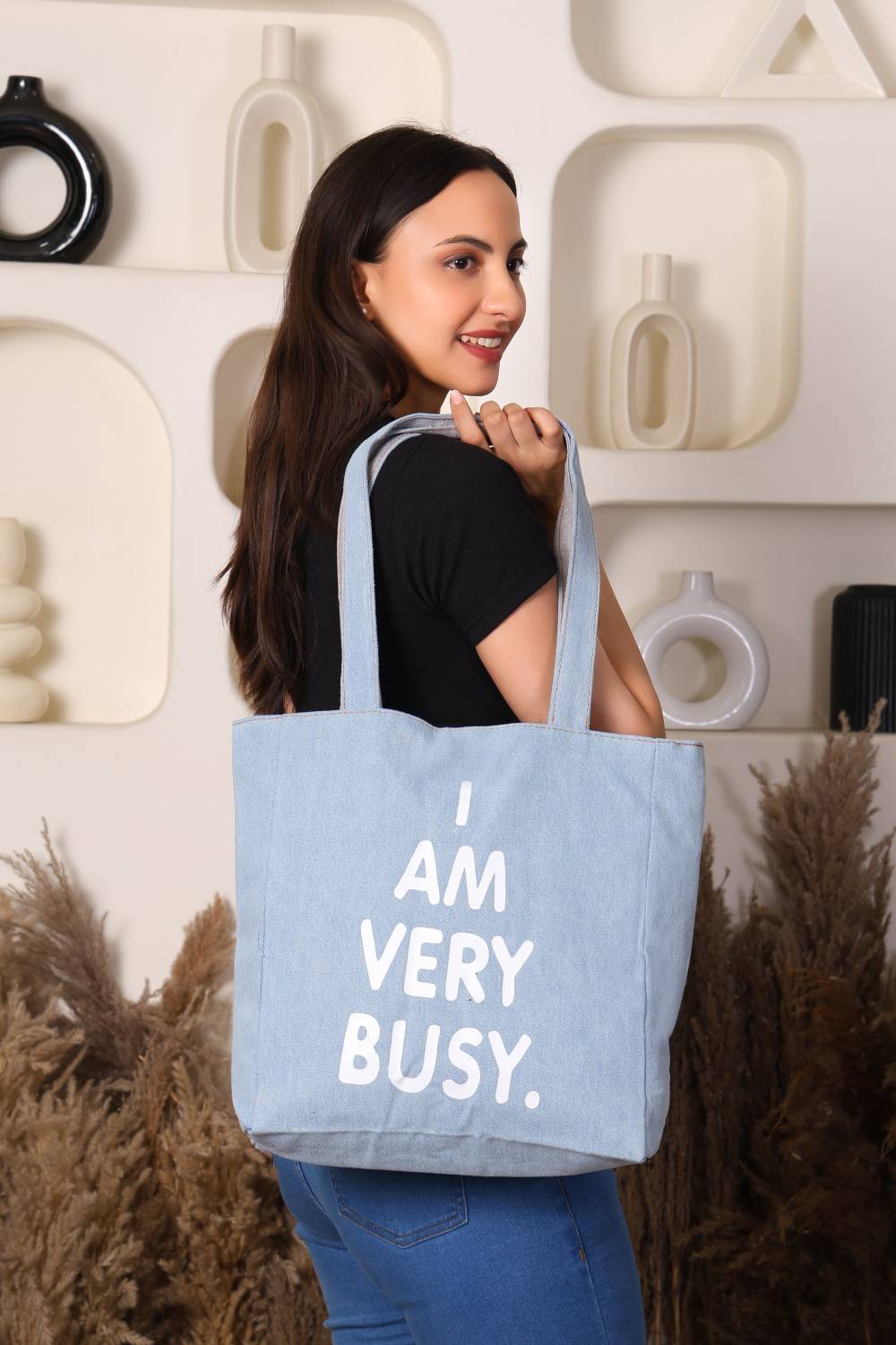Abbana Girls Blue Tote