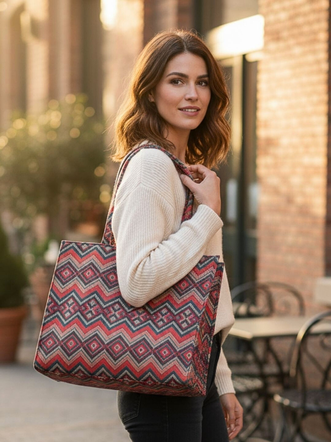 Image of LIKE STYLE Women Multicolor Shoulder Bag