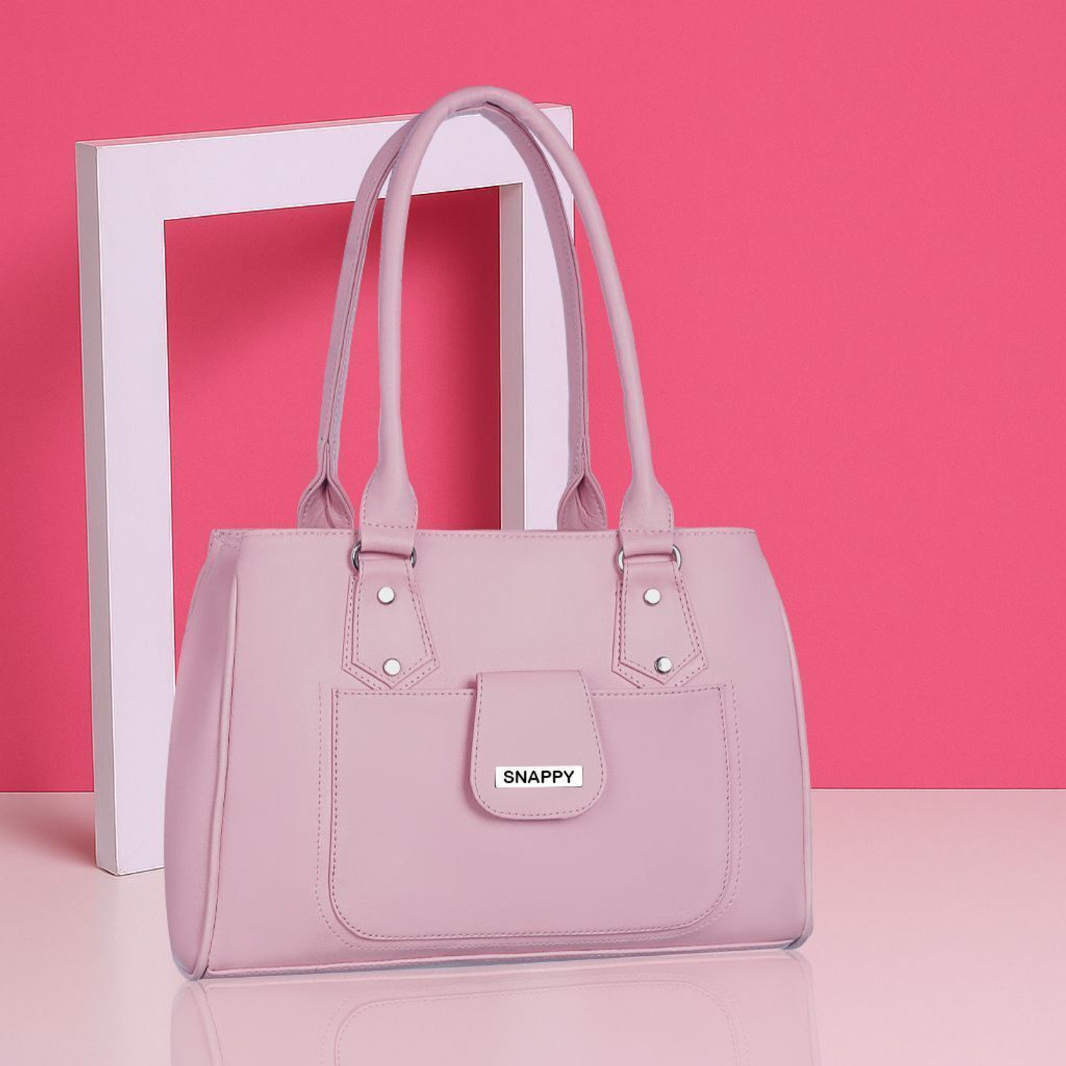 Image of Snappy Women Pink Messenger Bag