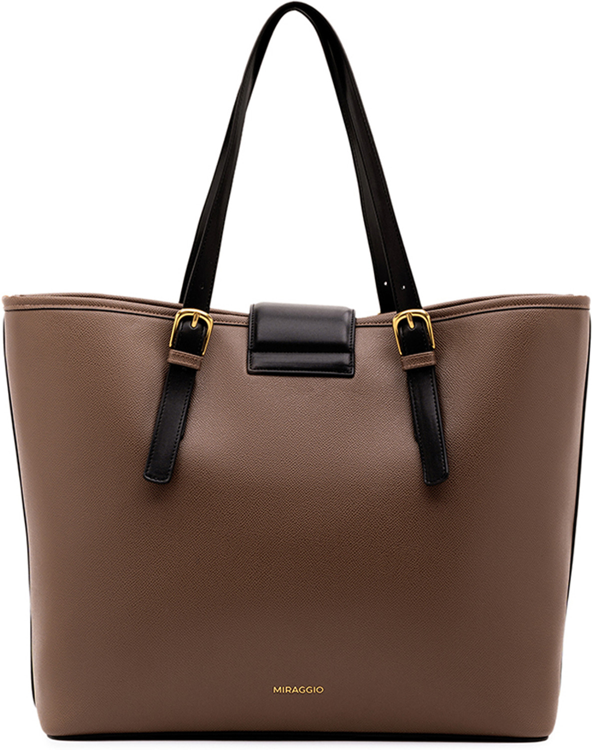 Image of Miraggio Women Brown Tote