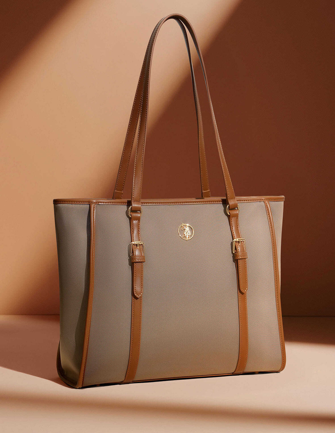 Image of U.S. POLO ASSN. Women Brown Tote