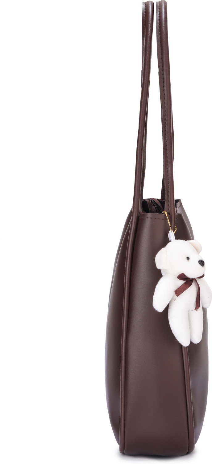 Image of AL Amazing Women Brown Shoulder Bag