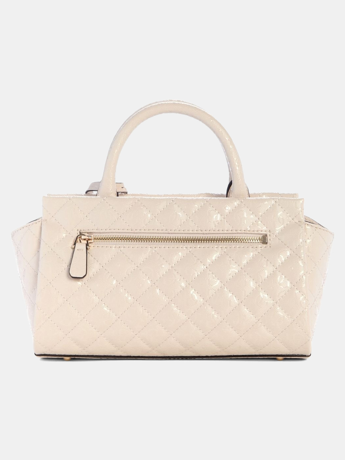 Image of GUESS Women Beige Satchel