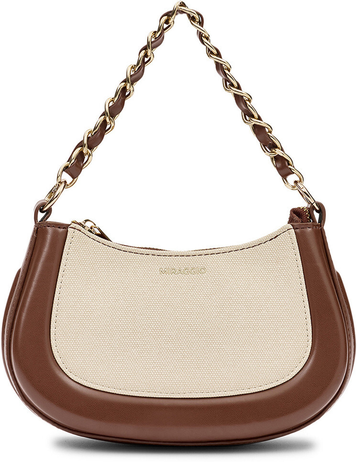 Image of Miraggio Women Brown Messenger Bag