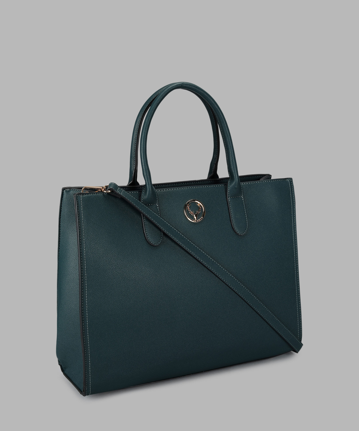 Image of Allen Solly Women Green Hand-held Bag