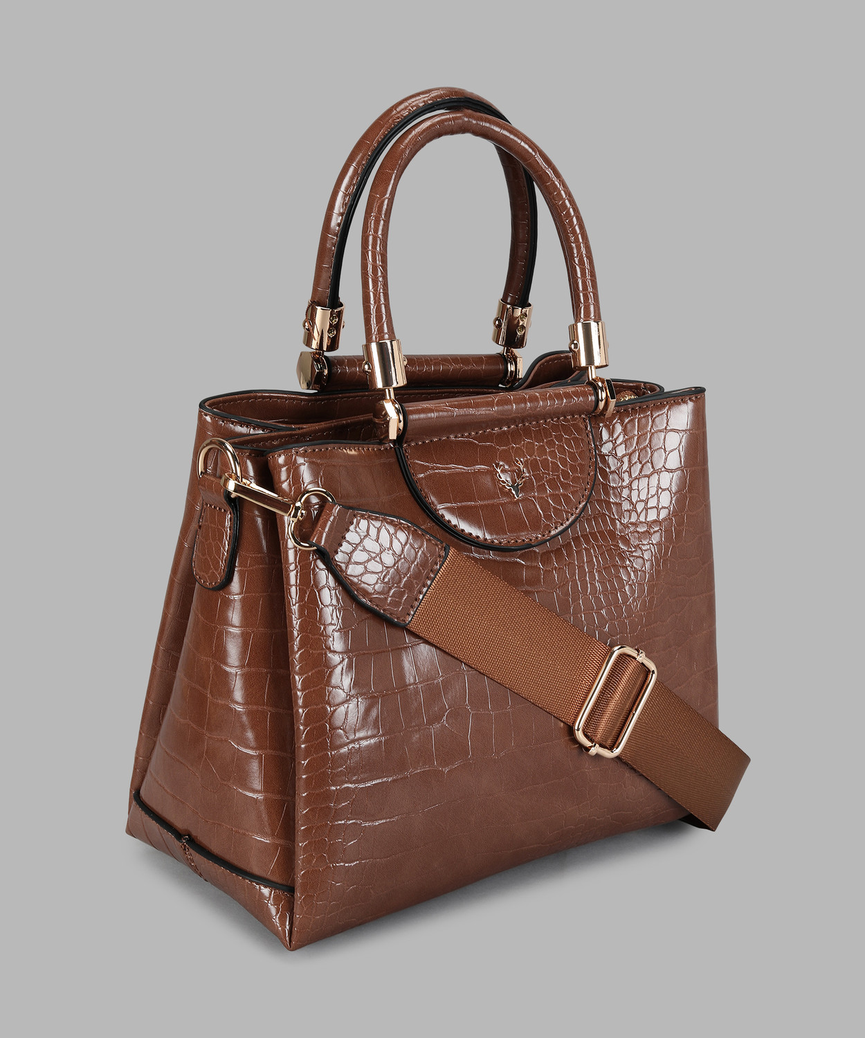Image of Allen Solly Women Brown Hand-held Bag