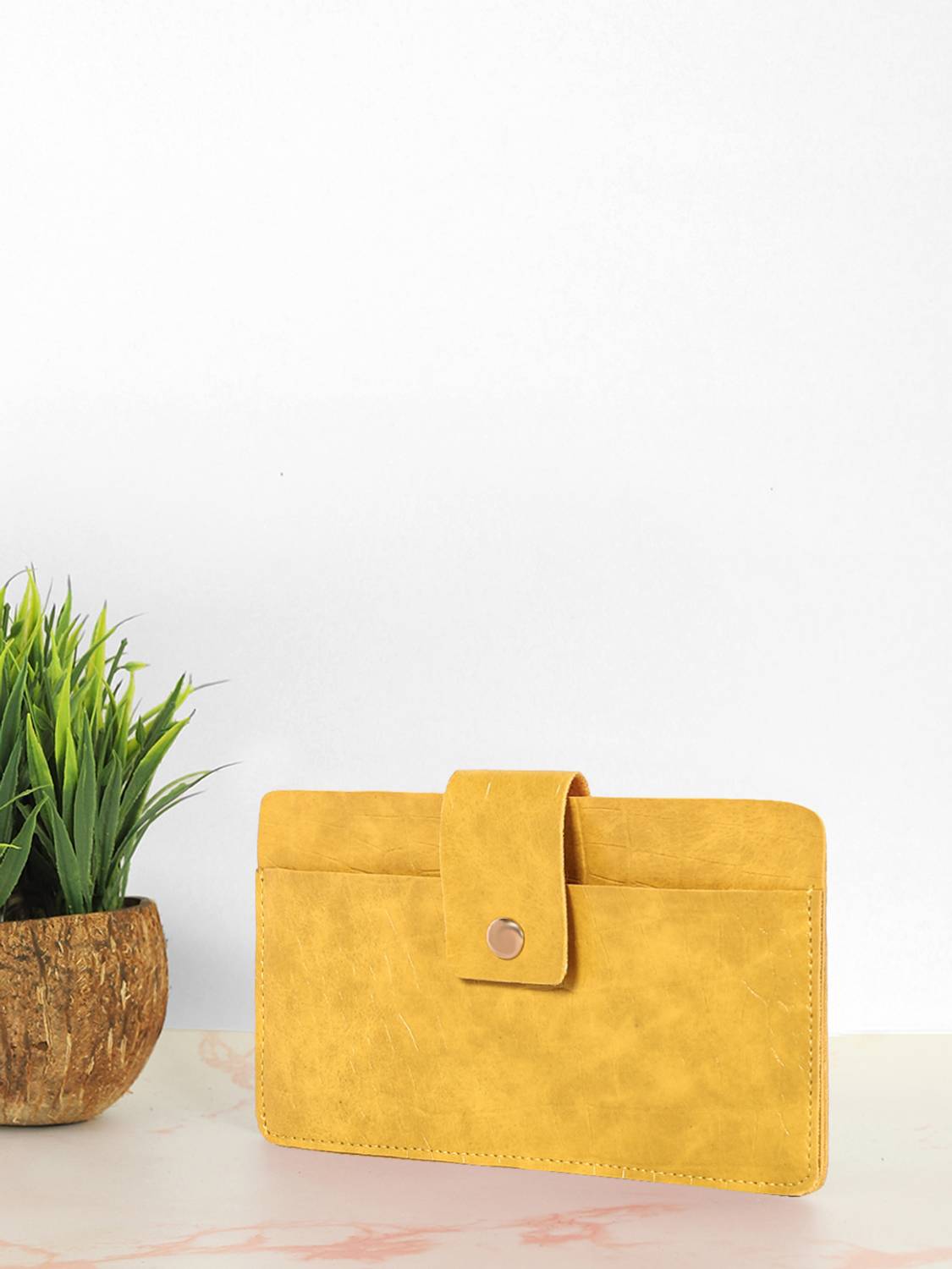 Bagsy Malone Women Yellow Pouch Potli
