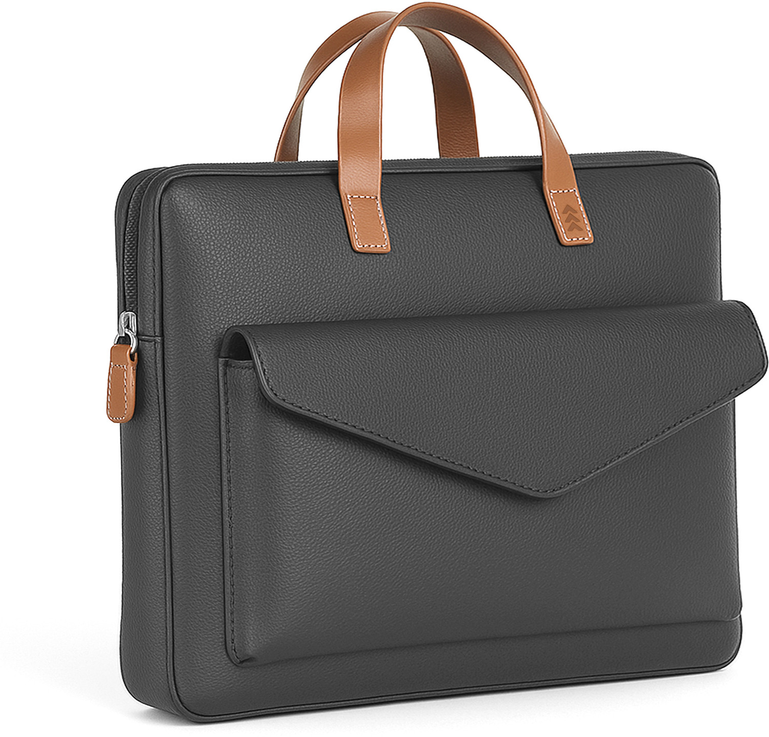 Image of Gilmore Oak Men & Women Black Messenger Bag