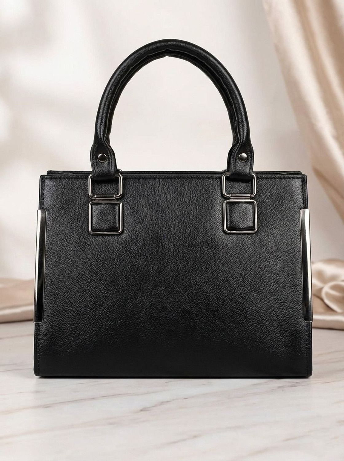 Image of Apro Women Black Hand-held Bag