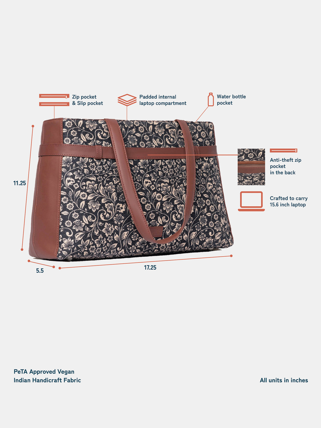 Image of ZOUK Women Black Shoulder Bag