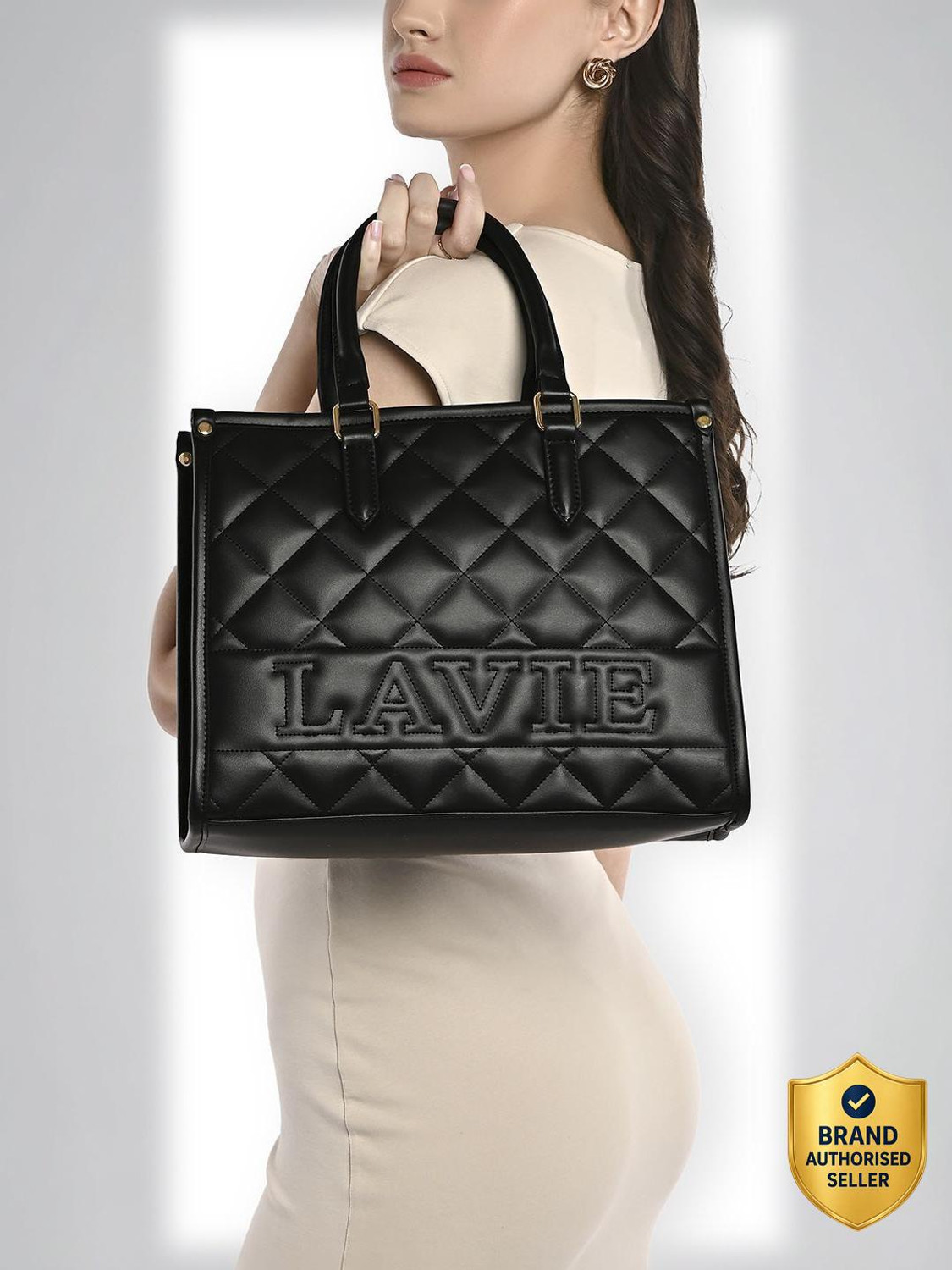 Image of LAVIE Women Black Satchel